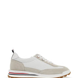 MESH AND SUEDE LEATHER SNEAKERS IN 9