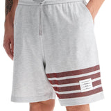 4-BAR COTTON BERMUDA SHORTS