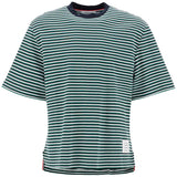 "STRIPED OVERSIZED JERSEY T-SHIRT"