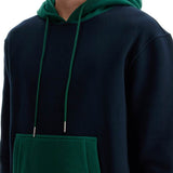 HOODED SWEATSHIRT WITH COLOR