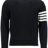 4-BAR WOOL JERSEY PULLOVER SWEATER