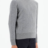 WOOL PIQUÉ CREWNECK PULLOVER