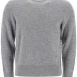 WOOL PIQUÉ CREWNECK PULLOVER