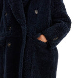 SHEARLING FROSTY EFFECT COAT