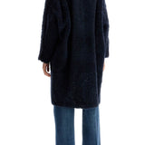 SHEARLING FROSTY EFFECT COAT