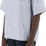 PEGASUS STRIPED BOWLING SHIRT