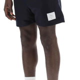 ELASTIC WAISTBAND BERMUDA SHORTS IN