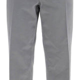 MEDIUM GREY COTTON CHINO UTILITY PANTS