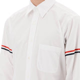 OXFORD BUTTON-DOWN SHIRT WITH RWB ARMBANDS