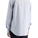 BUTTON-DOWN SHIRT WITH GROS-GRAIN TRIM