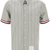 STRIPED SHORT-SLEEVED SHIRT