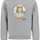 'RAMBLING FOX PRINT SWEAT