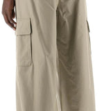 WIDE-LEGGED CARGO PANTS WITH AMPLE LEG