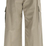 WIDE-LEGGED CARGO PANTS WITH AMPLE LEG