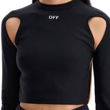 "CROPPED TOP WITH CUT OUT DETAIL