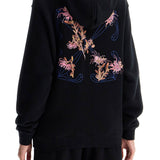 'PINKFLOWER ARROW HOODED SWEAT