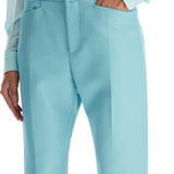 WALLIS CIGARETTE PANTS IN HOPSACK FABRIC