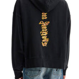 'BURNING PALM OVERSIZED HOODIE WITH HOOD'