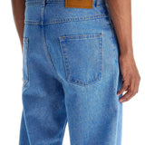 ORGANIC COATED DENIM JEANS IN