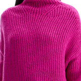 HIGH-NECK WOOL SWEATER