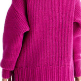 HIGH-NECK WOOL SWEATER