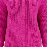 HIGH-NECK WOOL SWEATER