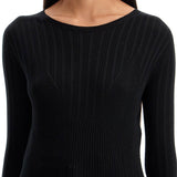 RIBBED CREWNECK SWEATER