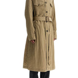 LONG REVERSIBLE TRENCH COAT