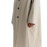 LONG REVERSIBLE TRENCH COAT