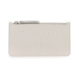 LEATHER ZIPPED CARDHOLDER