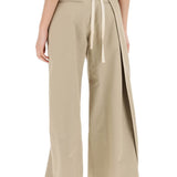 COTTON GABARDINE TROUSERS