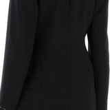 SLIM-FIT WOOL JACKET WITH A FITTED WAIST