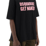 SKATER FIT PRINTED T-SHIRT