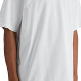 WHITE COTTON T-SHIRT WITH DSQ2 LOGO