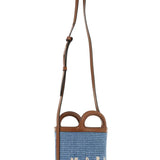 RAFFIA TROPICALIA BUCKET BAG