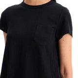 PLEATED BACK T-SHIRT