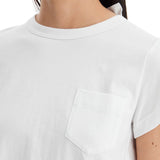 PLEATED BACK T-SHIRT