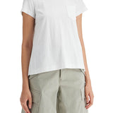 PLEATED BACK T-SHIRT