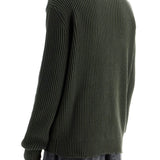 COTTON CARDIGAN WITH ZIPPER