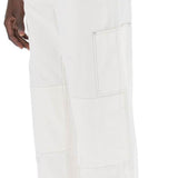 WIDE COTTON CANVAS TROUSERS FOR MEN OR WOMEN