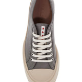 ELEGANT GRAY CALFSKIN MEN'S SNEAKERS