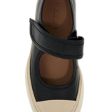 PABLO MARY JANE NAPPA LEATHER SNEAKERS