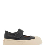 PABLO MARY JANE NAPPA LEATHER SNEAKERS