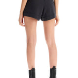 SWEATSHIRT FABRIC SHORTS