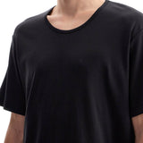 T-SHIRT WITH WIDE ROUND NECK