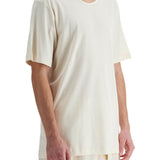 T-SHIRT WITH WIDE ROUND NECK