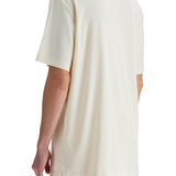 T-SHIRT WITH WIDE ROUND NECK