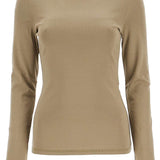 LIGHTWEIGHT JERSEY TOP WITH TURTLE NECK