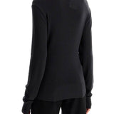 SEAMLESS HIGH-NECK PULLOVER WITHOUT