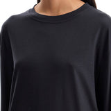 LONG-SLEEVED SILK T-SHIRT FOR